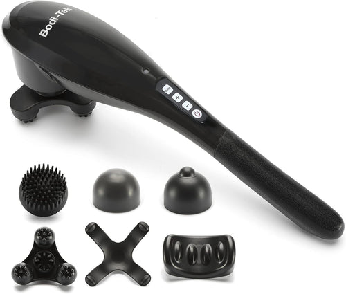 Deep Tissue Massage Gun Cordless Percussion Massager 6 Heads 5 Speeds