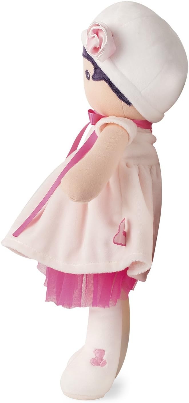 Extra Large Soft Plush Doll Pink Dress Tulle Skirt Cuddly Gift for Kids