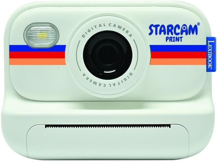 Kids Instant Print Camera HD Video Music Games 32GB SD Card White