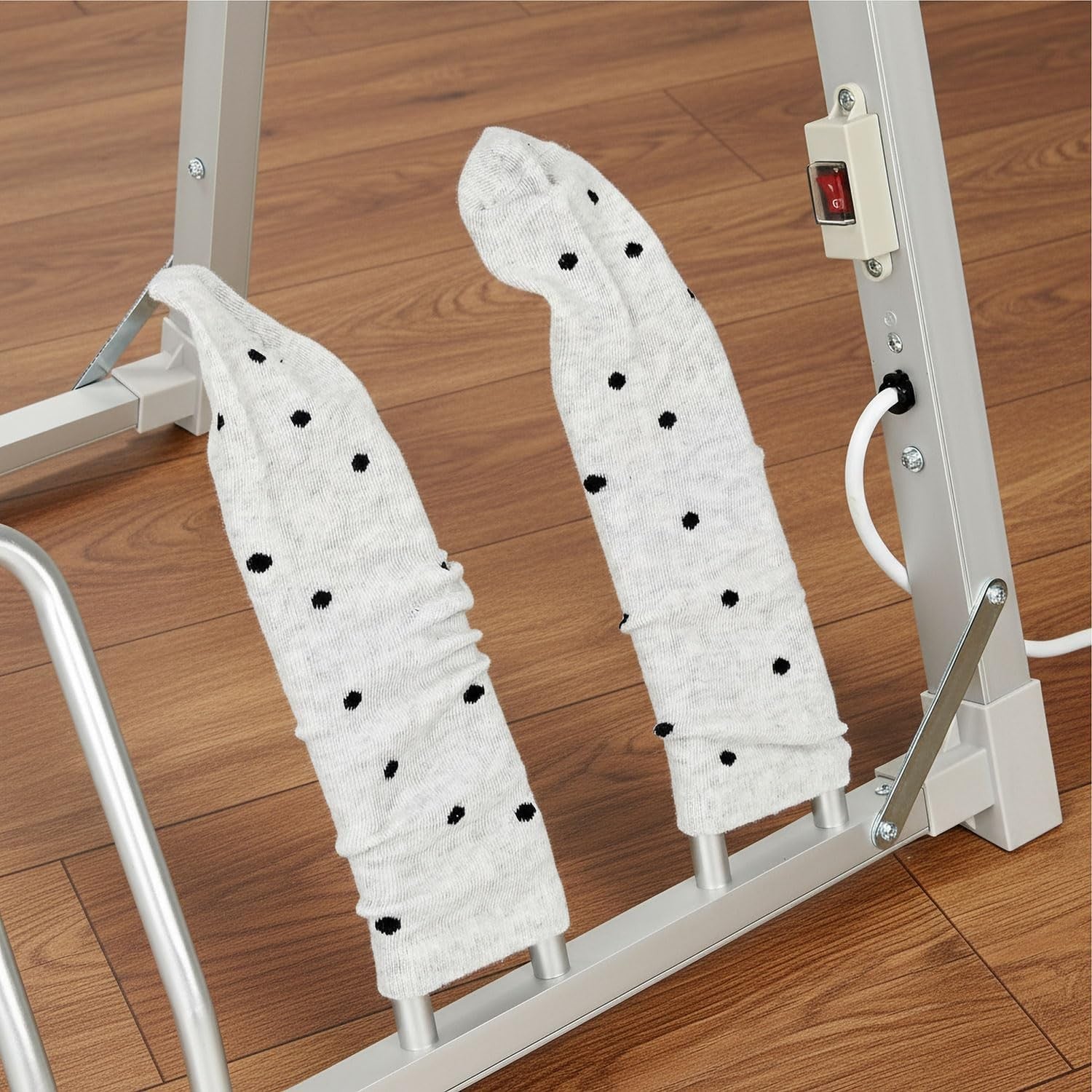 3 Tier A-Frame Heated Clothes Airer Electric Drying Rack 30 Rails 330W
