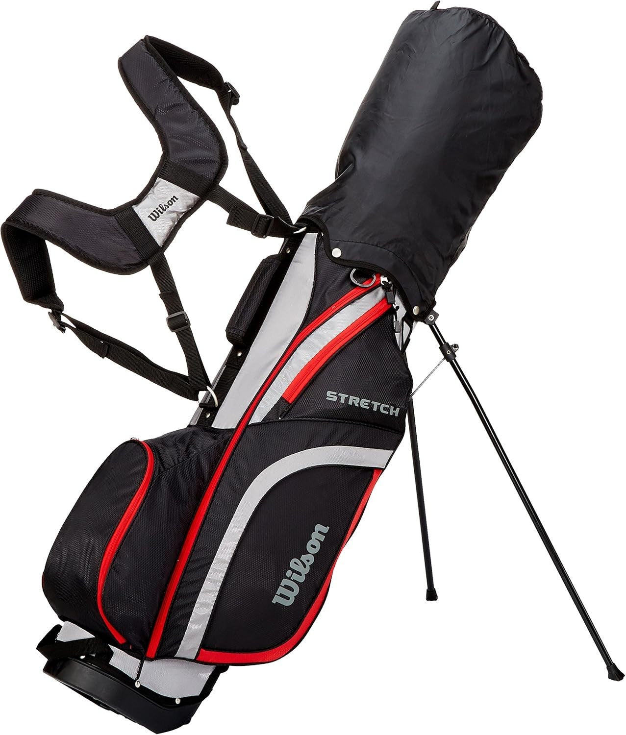 Mens Right Hand Complete Golf Club Set 10 Piece Stretch XL Stand Bag