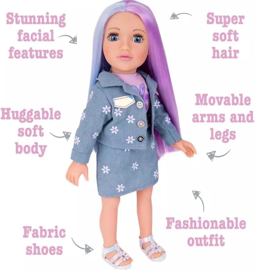 46cm Fashion Doll Outfit Accessories Bunny Soft Toy Gift Box