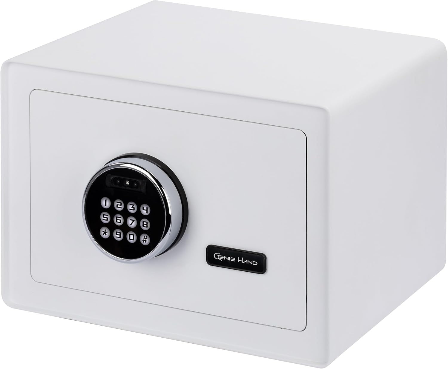 Face Recognition Safe Digital Security Box Keypad Lock 23L White