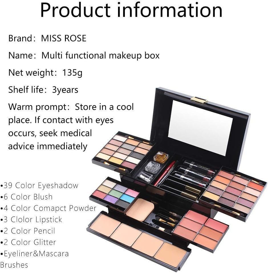 All In One Makeup Palette 39 Color Gift Set Concealer Kit