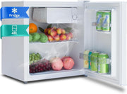 48L Mini Fridge Countertop Compact Cooler Freezer White Energy E