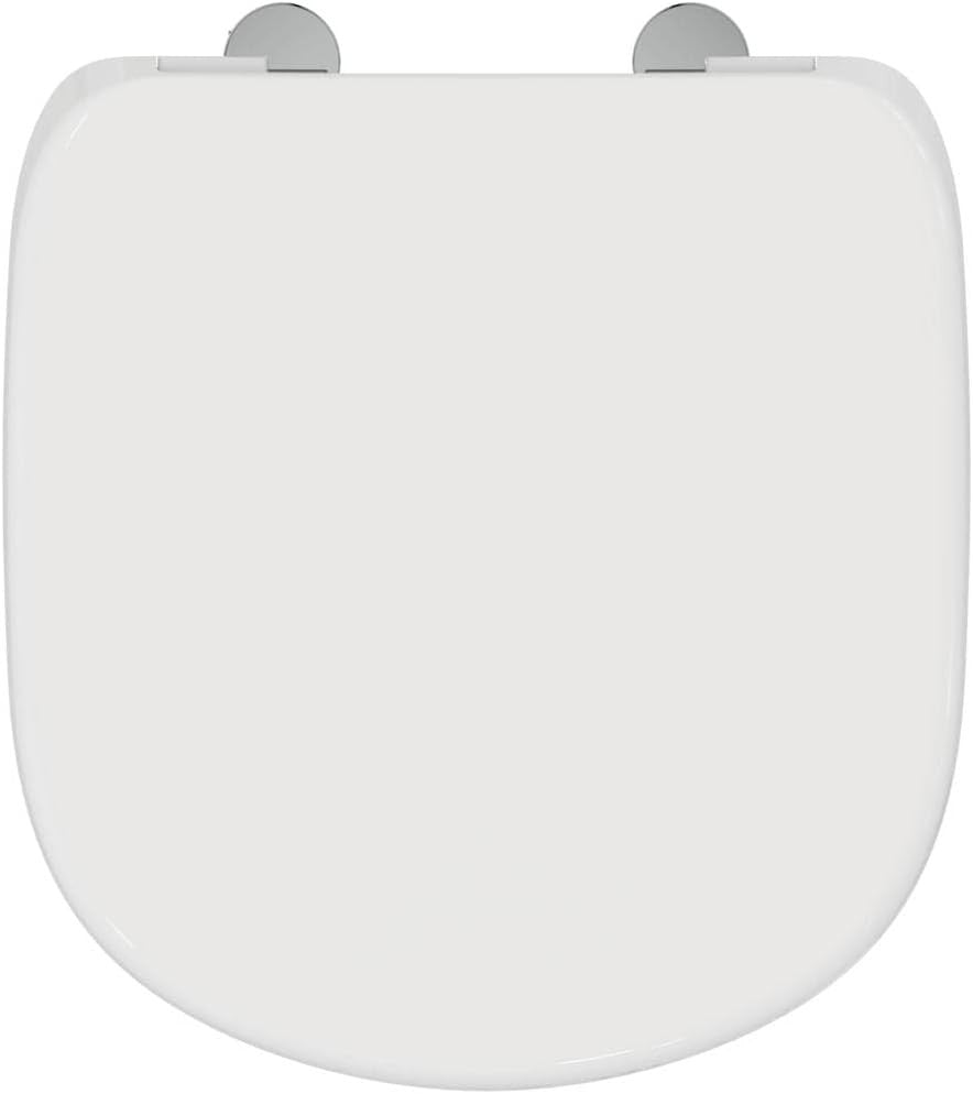 Tempo Kheops Toilet Seat Short Projection White Thermodur Stainless Hinges