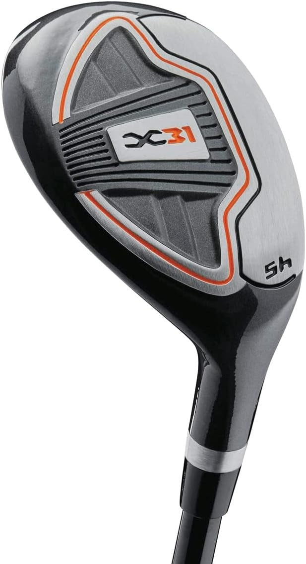 Mens Right Hand Golf Club Set Steel Shafts Driver Irons Putter Stand Bag