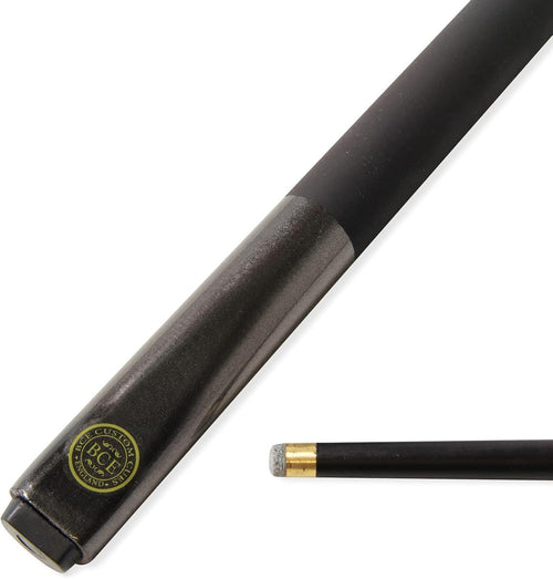 57in Snooker Pool Cue 2pc Centre Joint 9.5mm Tip Graphite Feel