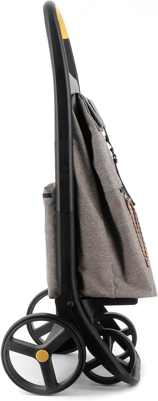 Foldable 4-Wheel Eco Shopping Trolley Granito Thermal Bag Durable