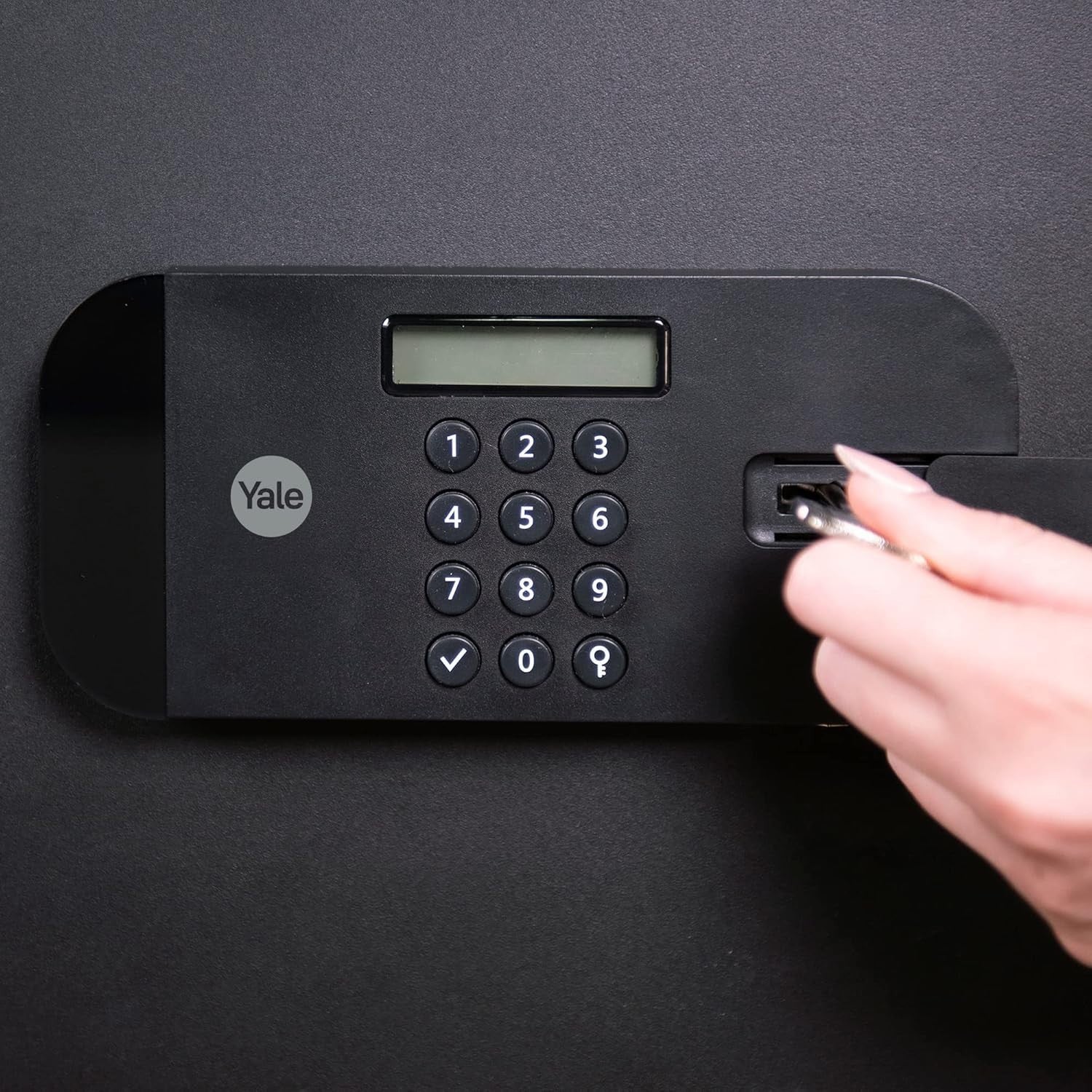 Biometric Fingerprint Safe Box Digital Keypad Cash Document Security