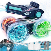 3-in-1 Amphibious RC Car with Water Gun & LED Lights – Kids Outdoor Toy