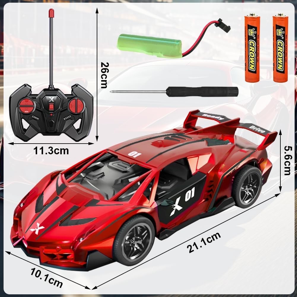 RC Drift Car 1:22 Scale 4WD High Speed Remote Control Sports Racing Car Toy Gift