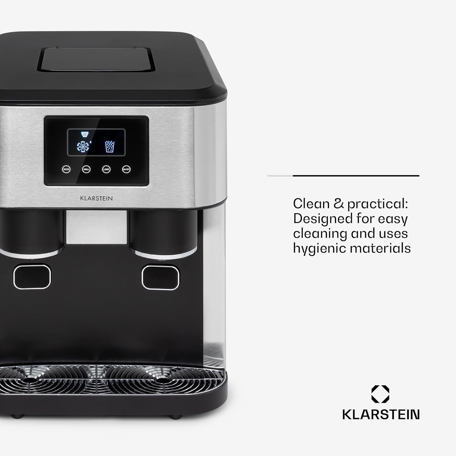 Countertop Ice Maker Bullet & Cube Touch Control Fast Ice Machine