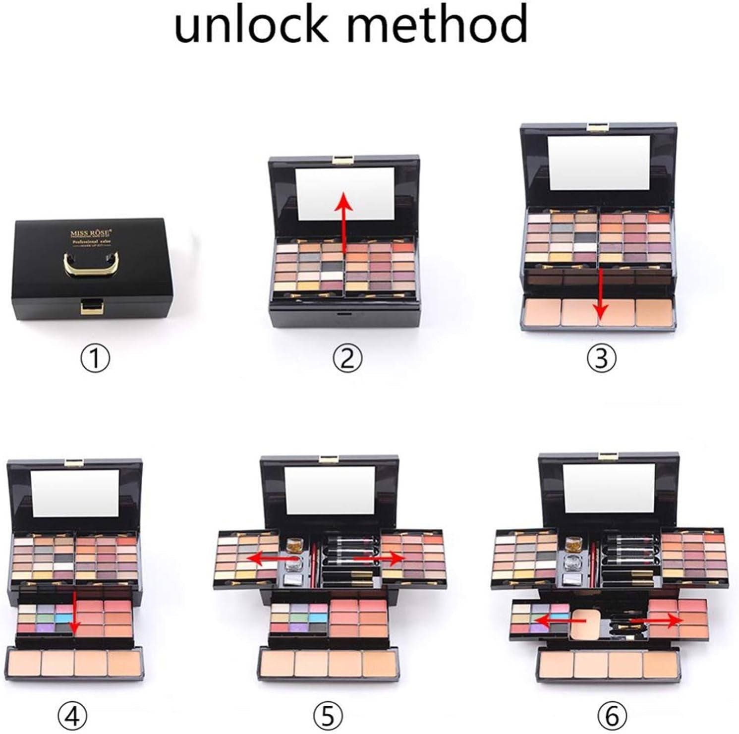 All In One Makeup Gift Set Xmas Kit Eyeshadow Lipstick