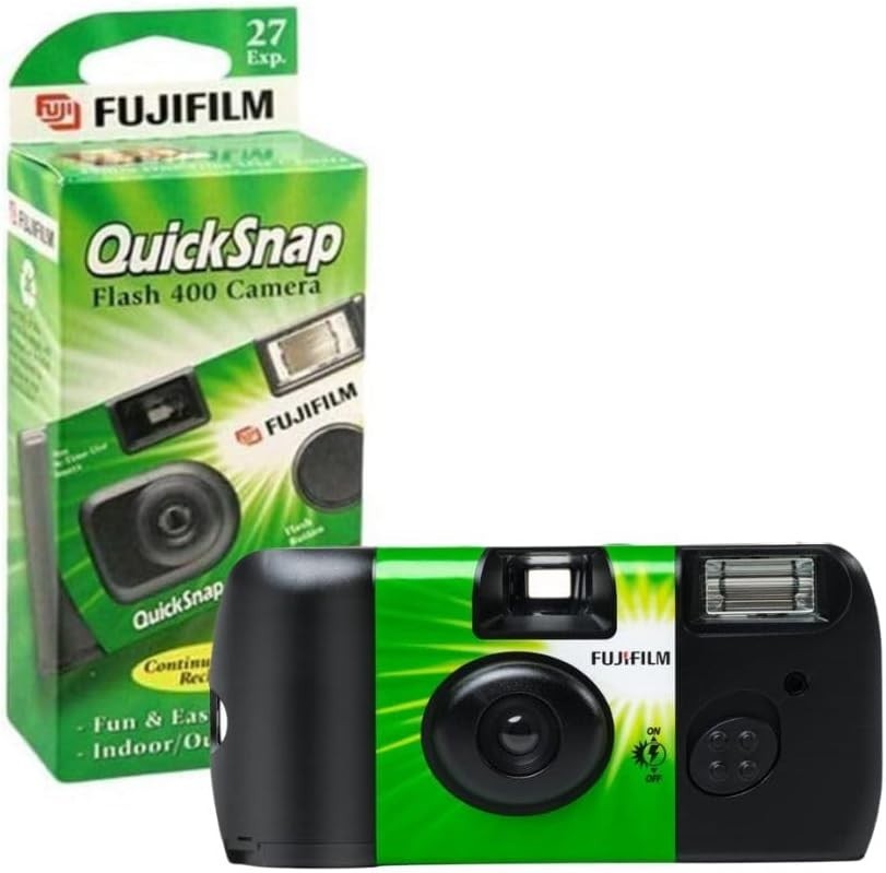 Disposable Camera 4 Pack 35mm Film Flash 27 Exposures Travel Party