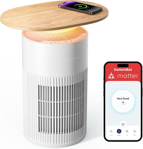 Smart Air Purifier CADR 400m³/h Large Room HEPA Pet Odour Alexa App