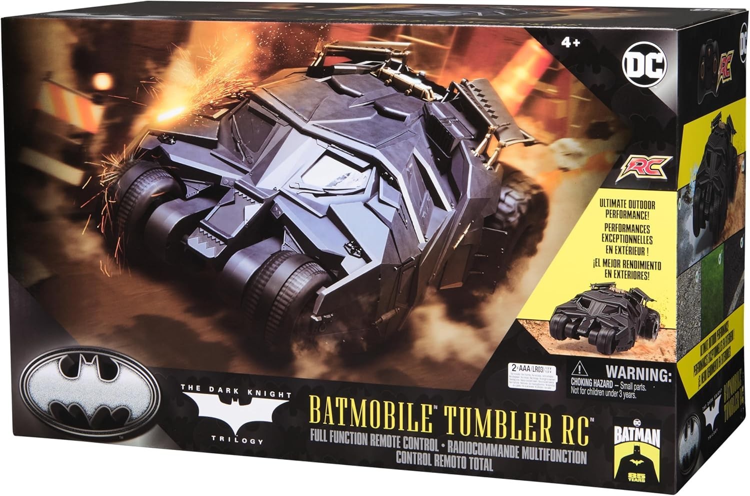 RC Tumbler 1:15 Scale – Remote Control Car for Kids Ages 4+