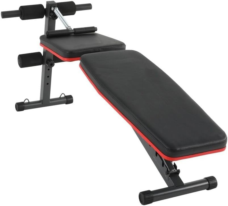 Foldable Adjustable Incline Decline Workout Bench Home Strength Trainer