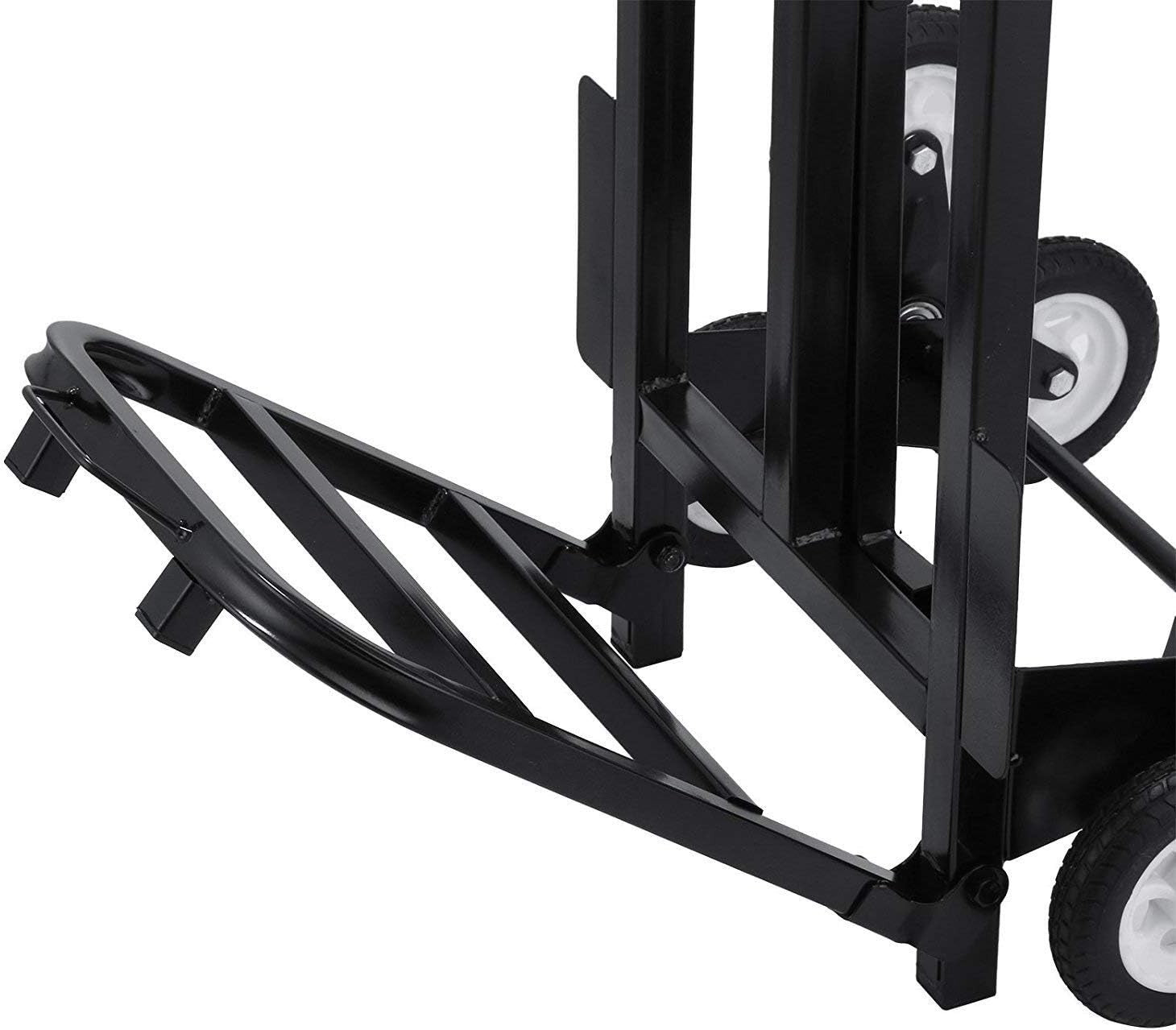 Heavy Duty Stair Climbing Sack Truck 125kg Folding Hand Truck Wheels