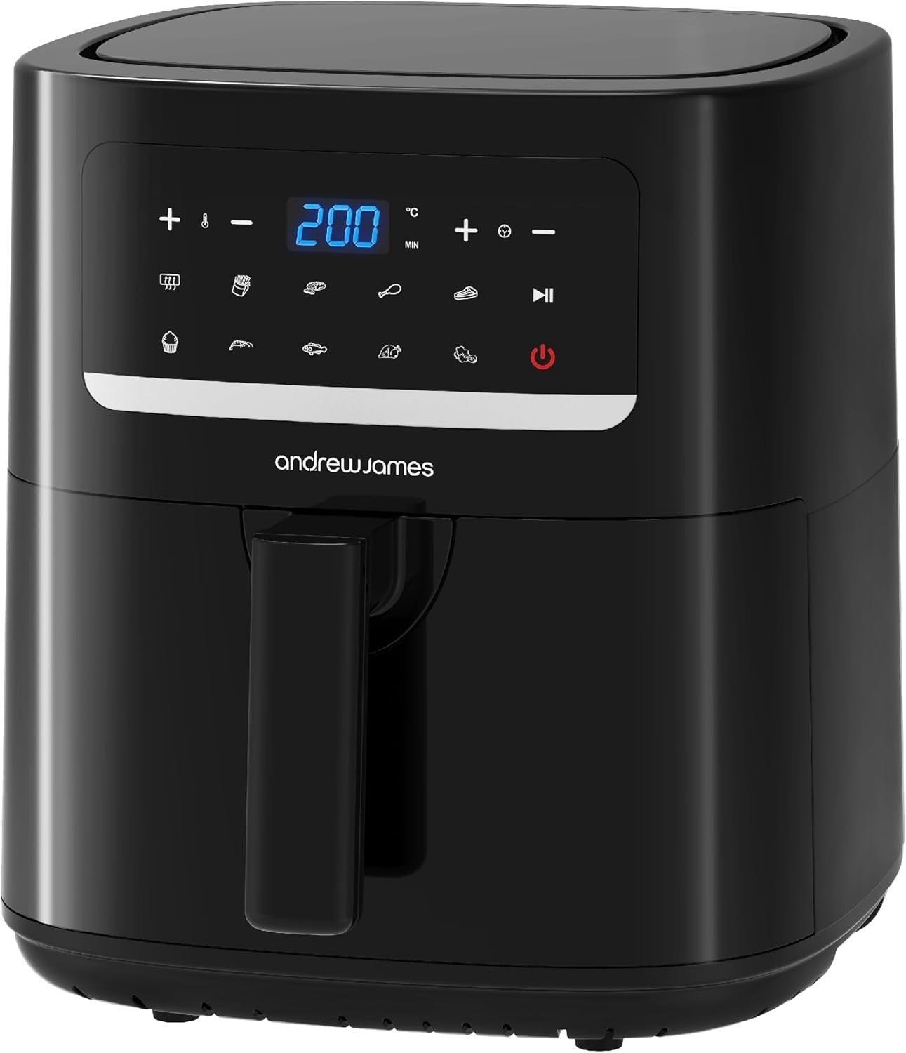 Digital Air Fryer 4.5L | 10-in-1 Cooking, Low-Oil LED Touch Fast & Energy Saving