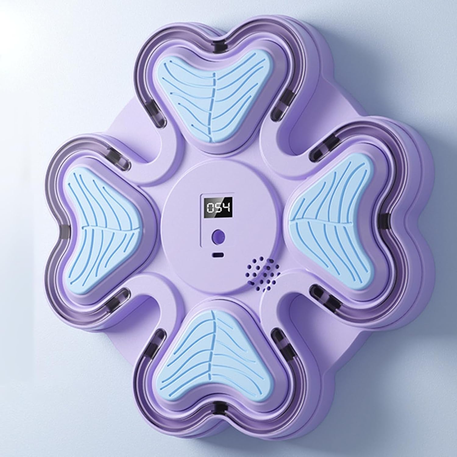 Wall Boxing Machine Purple Punch Trainer Home Gym Reaction Target Kids
