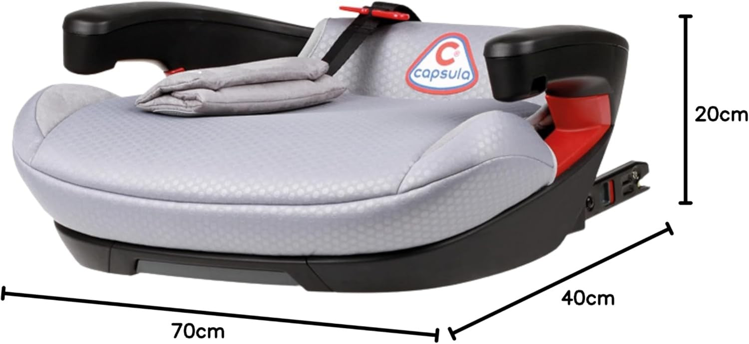 ISOFIX Booster Seat 6–12 Years Soft Cushion Safety Pad Lightweight Car Seat