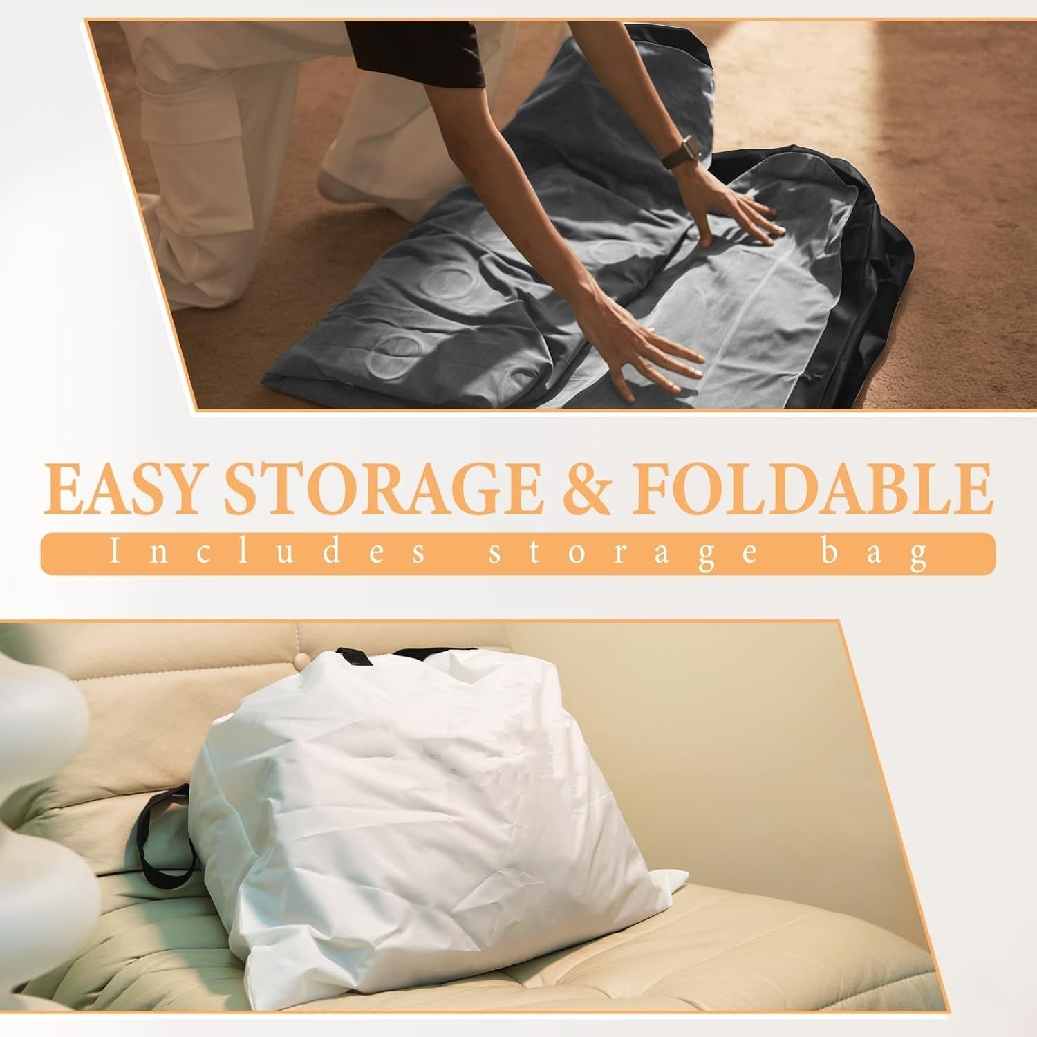 King Air Mattress Built-In Electric Pump Plush Top Inflatable Bed