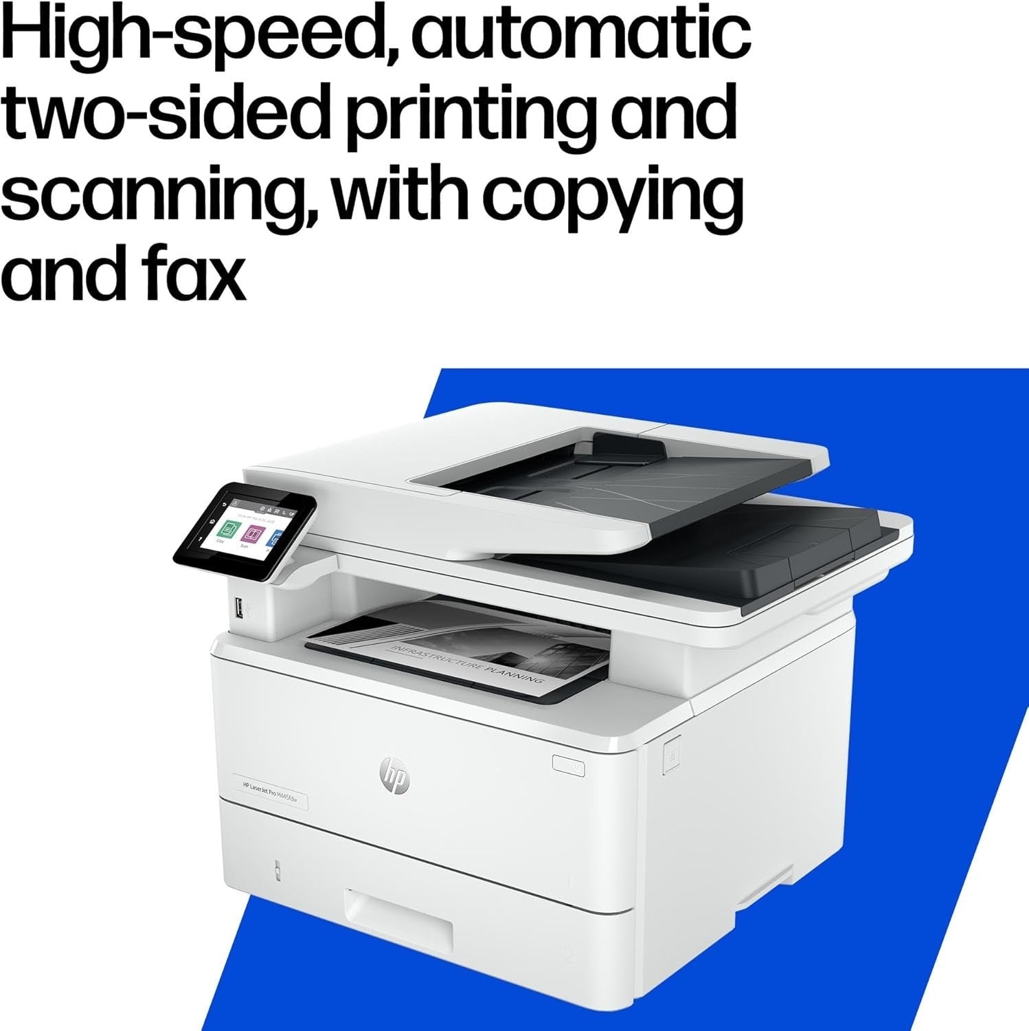 White Mono Laser Printer | Wireless | Duplex | ADF | SMB Office Use