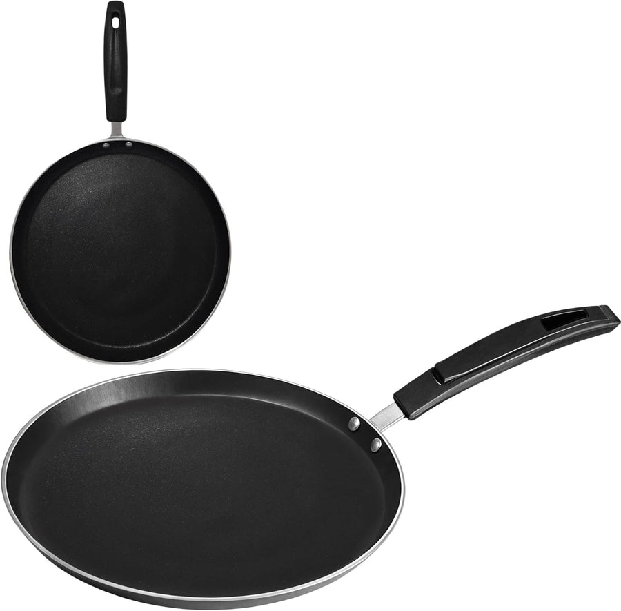 29cm Non-Stick Pancake Tawa Pan for Crepes Dosa Roti Even Heat Induction