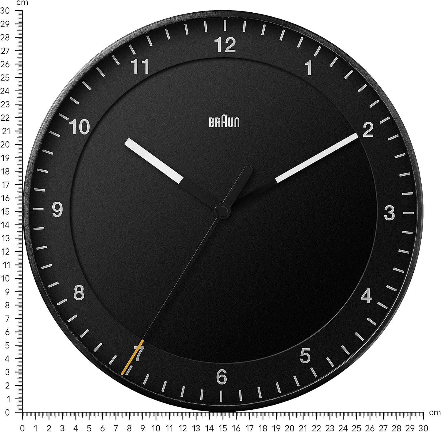 Silent Wall Clock Large Easy Read Non-Ticking Kitchen Office Modern