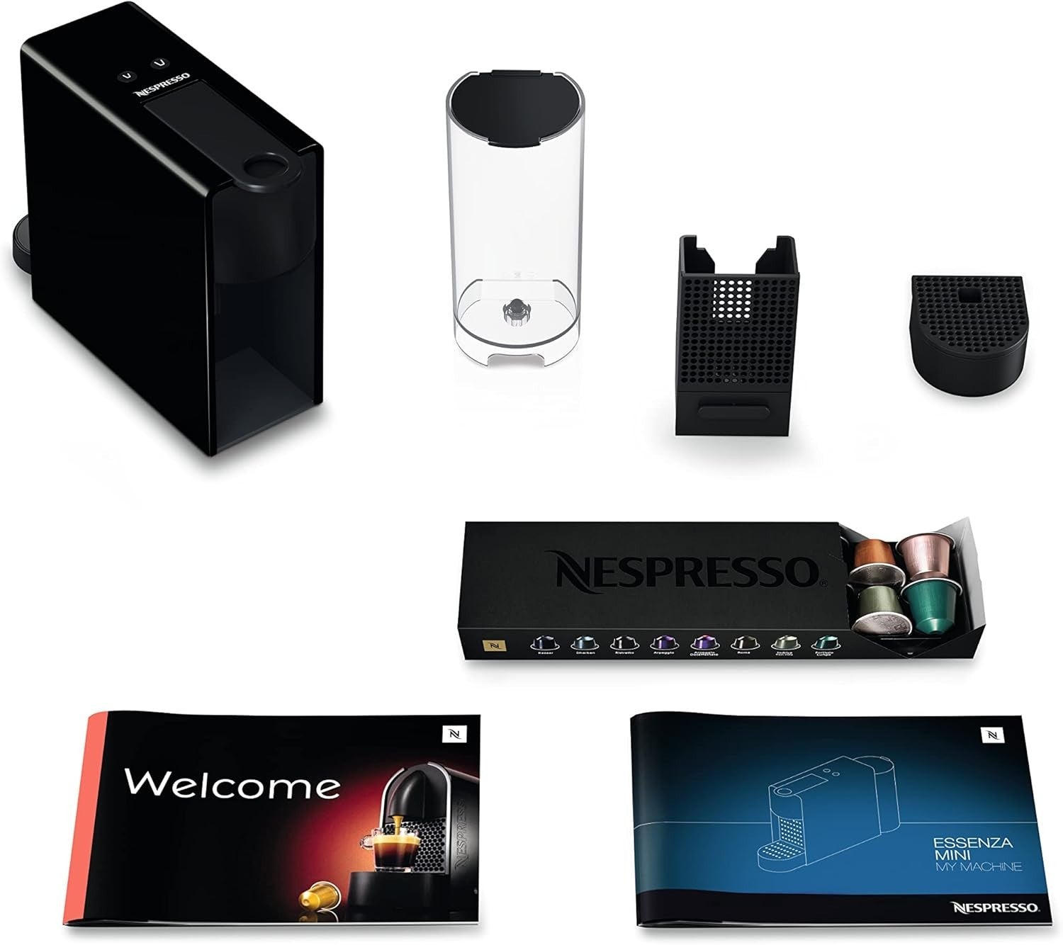 Mini Espresso Coffee Machine | Fast Heat Up | Compact Design | Programmable Size