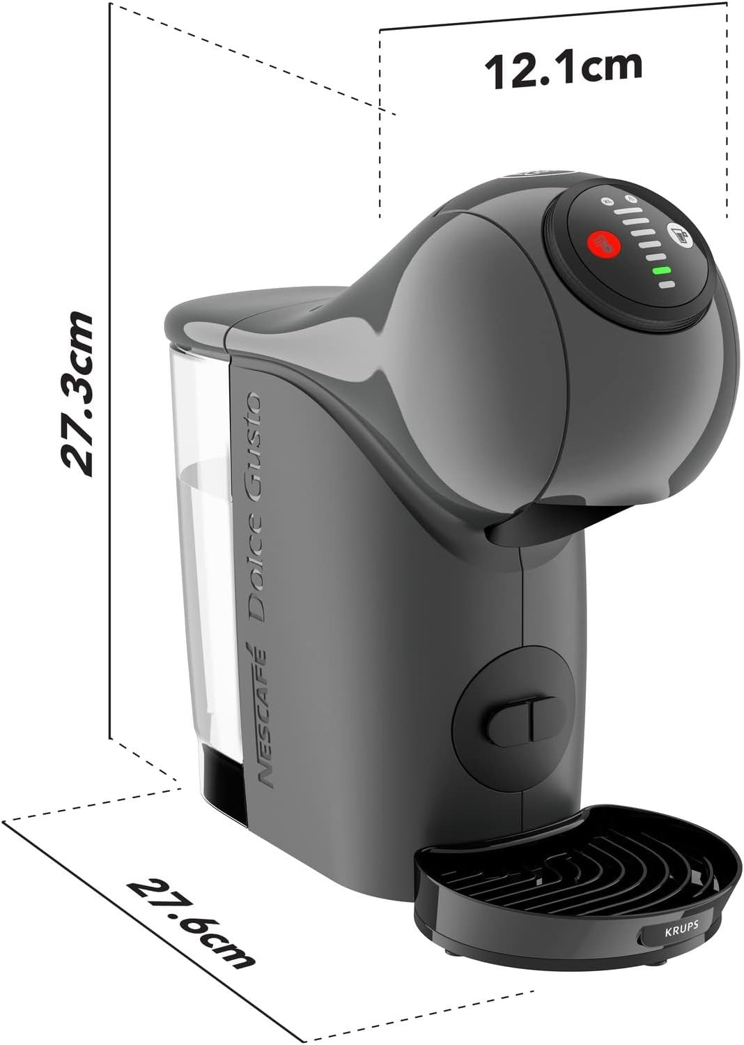 Automatic Pod Coffee Maker | 15 Bar Pressure | Adjustable Drink Size