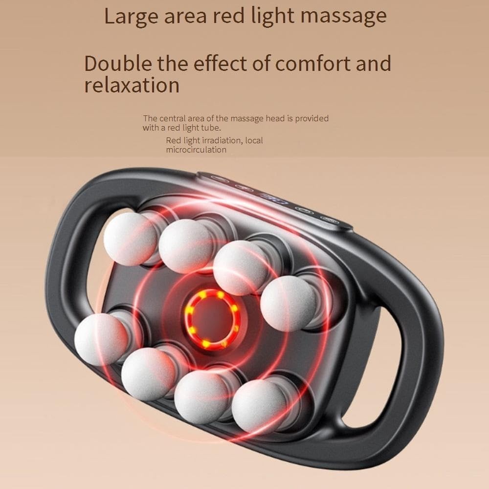 Deep Tissue Massage Gun 16-Head Multi Node Percussion Body Muscle Relaxer
