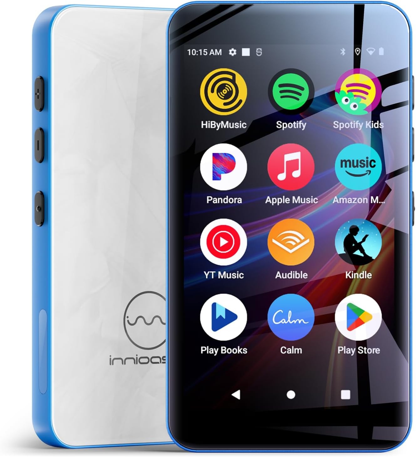 160GB WiFi Bluetooth MP3 Player Blue 4" Touch Screen FM