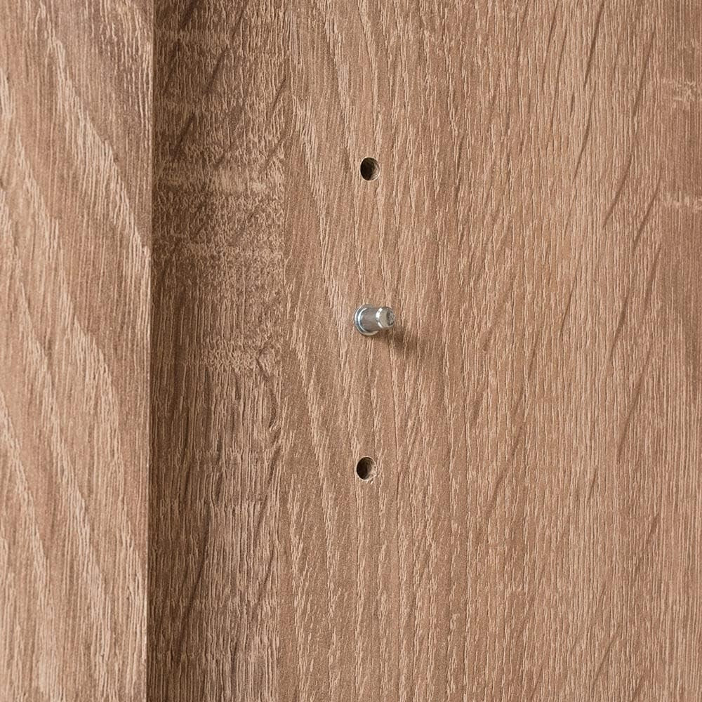 Oak Effect 2 Door Storage Cabinet 71x74cm | Modern Bookshelf Unit