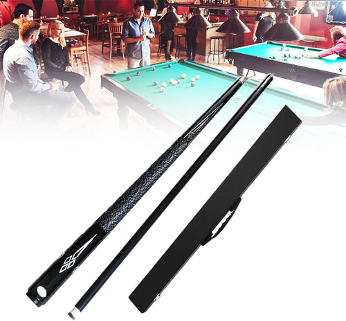 58" Carbon Fiber Pool Cue 11.5mm Low Deflection Maple Butt 2-Piece