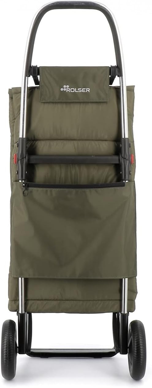Large Foldable Shopping Trolley 2 Wheel Lightweight Aluminium Grocery Cart