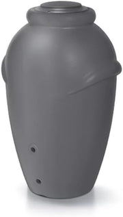 360L Grey Garden Water Butt with Tap & Complete Connection Kit