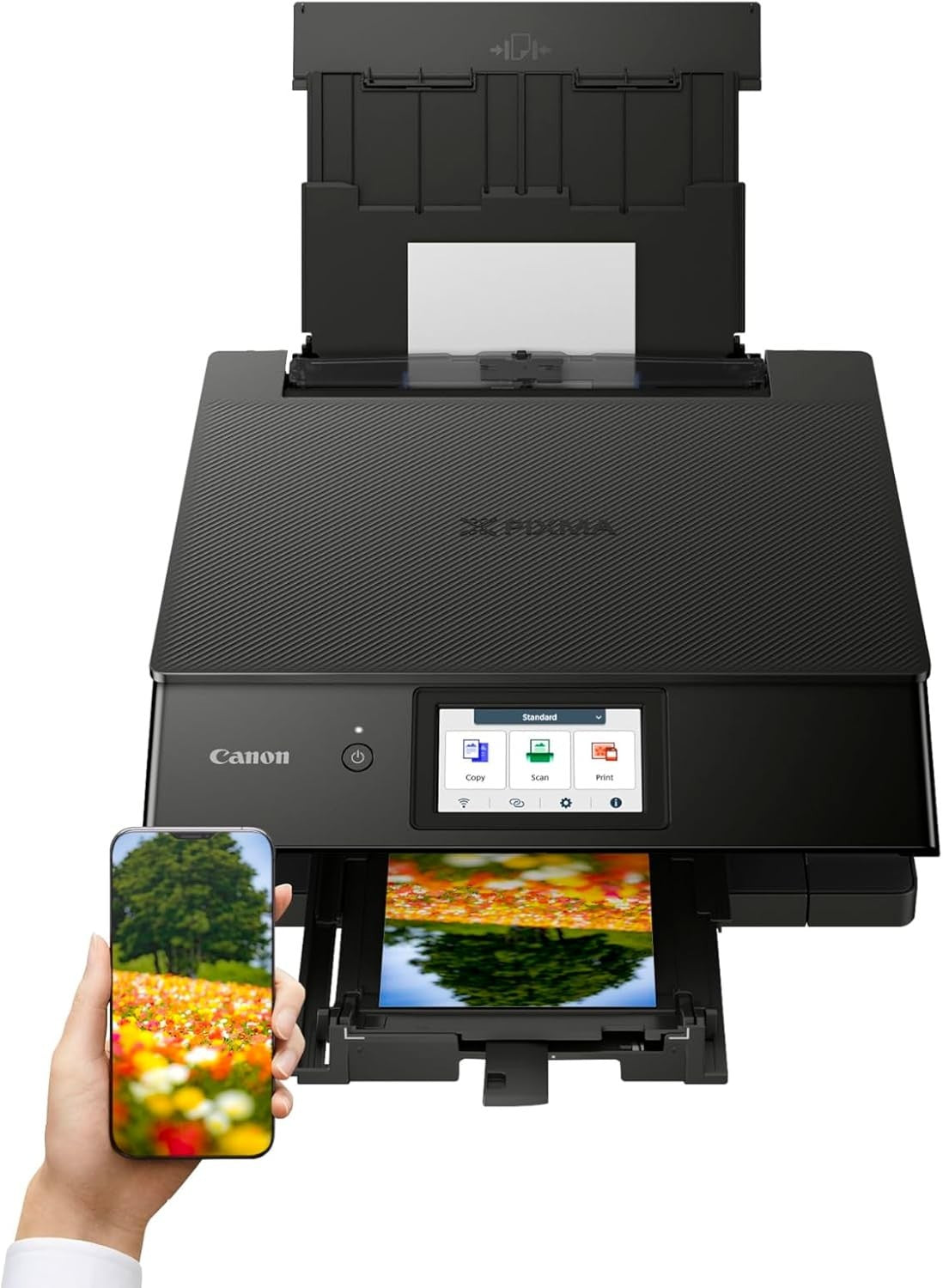 Wireless All-in-One Photo Printer A4 Duplex 6-Ink Black
