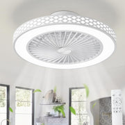 50W Ceiling Fan Light, 3 Speeds, Dimmable LED, Remote Control