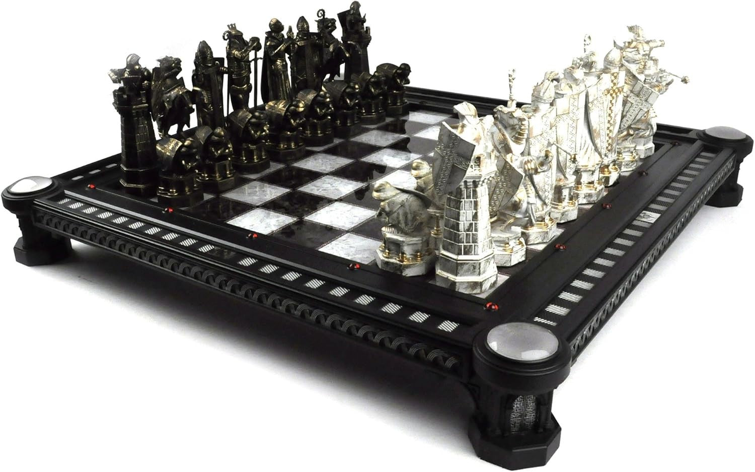 Final Challenge Chess Set – Detailed 32pcs Movie Replica Board Gift Display