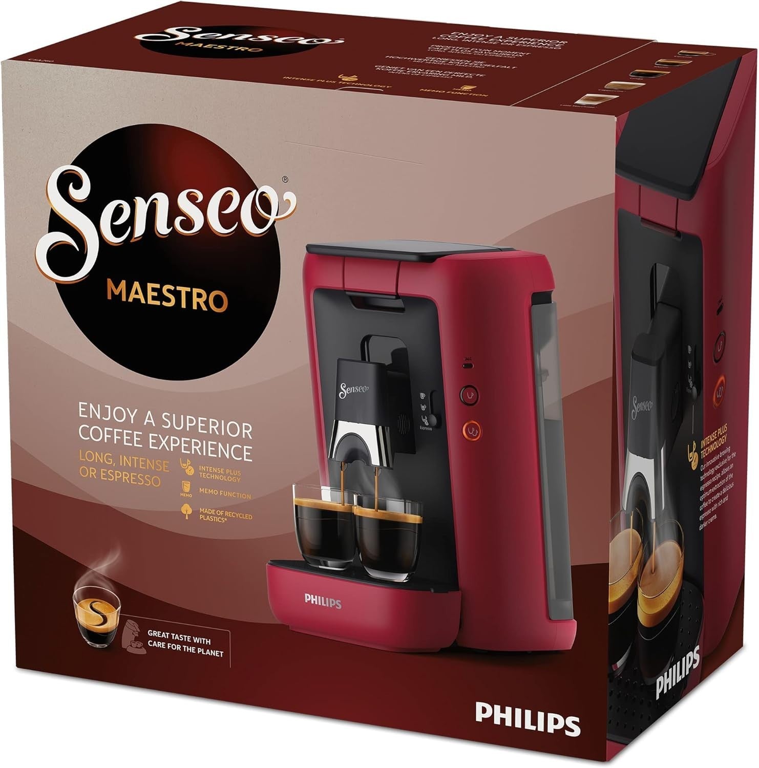 Espresso Coffee Pod Machine | 1.2L Tank | 1450W Energy Saver