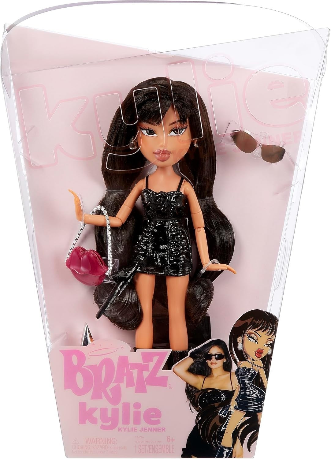 Celebrity Daytime Fashion Doll Patent Dress Platform Boots Display