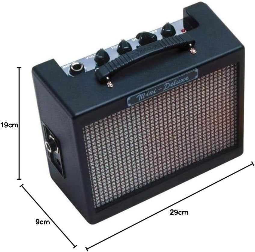 MD20 Mini Deluxe Guitar Amp 1W Portable Battery Headphone Practice