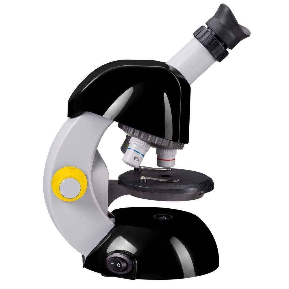 50/600 Telescope & Microscope Kit with Tripod LED Light Battery Powered