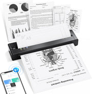 A4 Thermal Printer Bluetooth Portable Mobile Monochrome