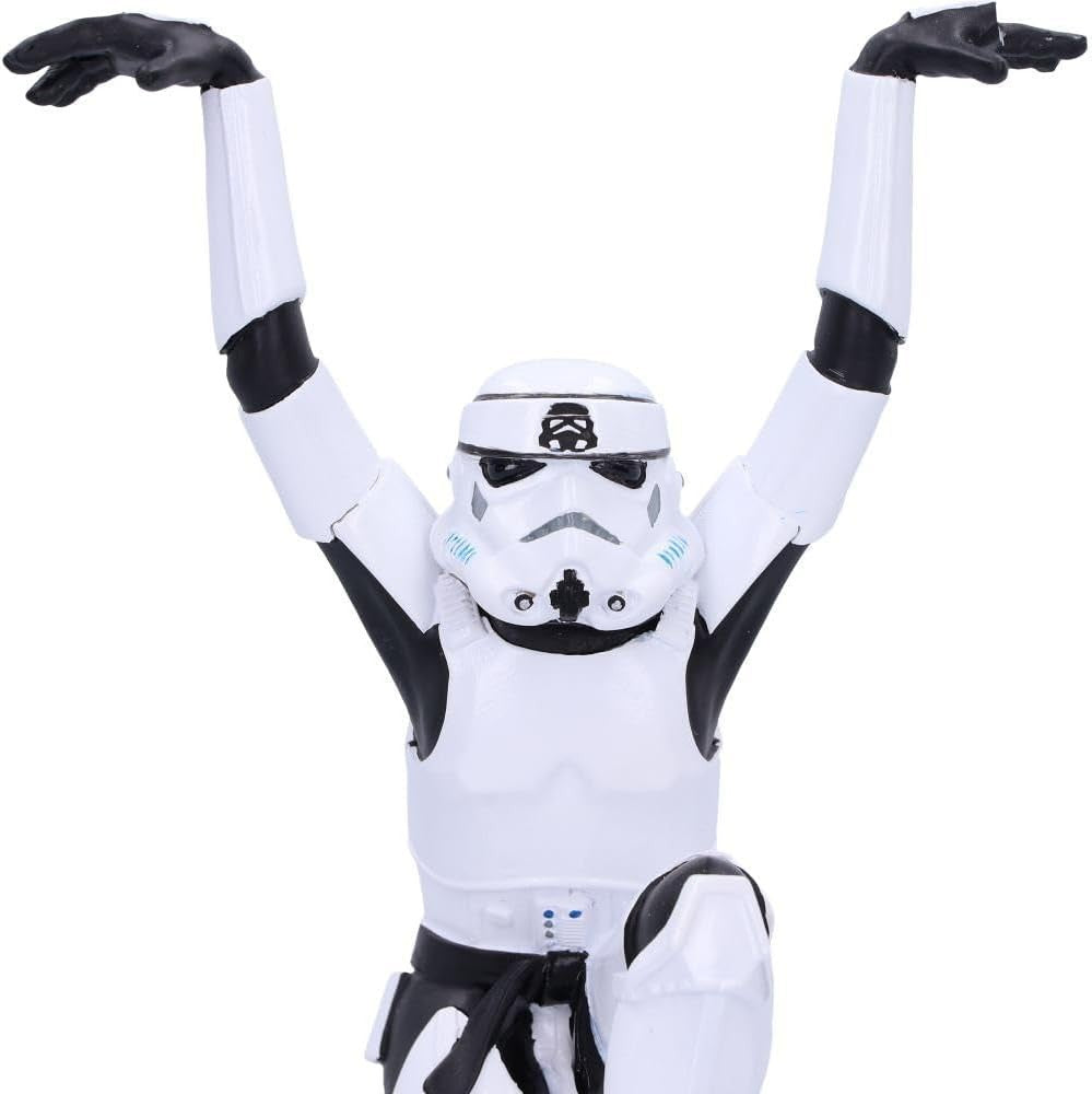Crane Kick Stormtrooper Figurine Resin Statue 28cm Martial Arts Decor Gift