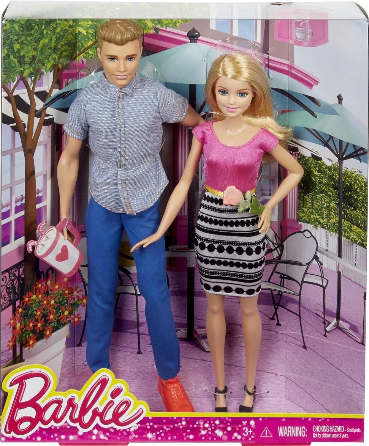 Fashion Dolls 2-Pack Boy & Girl Dolls Colorful Outfits Gift Set
