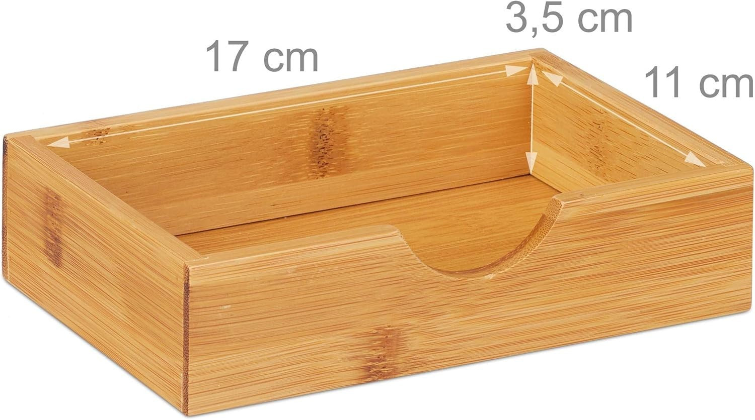 Bamboo Desk Organizer 3 Drawers Desk Tidy Pen Holder Office Storage Unit