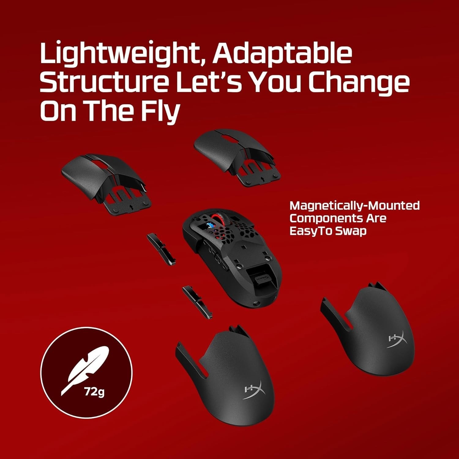 Wireless Gaming Mouse 4K Polling Modular Shell Lightweight Pro Esports